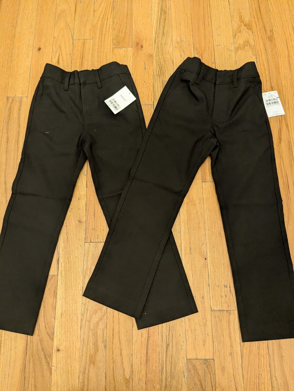 2 Pairs Next Direct Black Dress Pants Size 6 SLIM